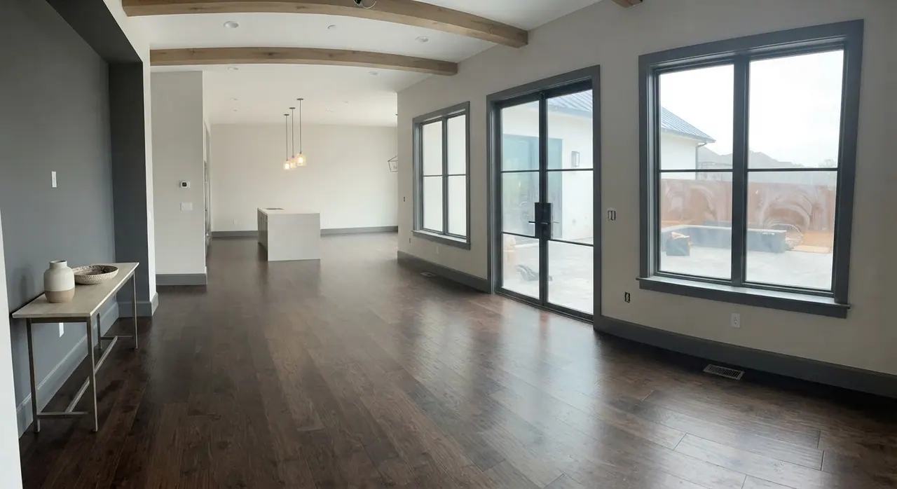 After: finished, cleaned space (project 1)